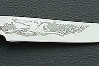 Нож Гелиос-2 наборная кожа, 95х18, текстолит : фото 8