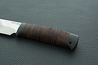 Нож Атаман наборная кожа, 95х18, текстолит : фото 6
