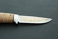 Нож Малек-2 береста, 95х18, алюминий : фото 7