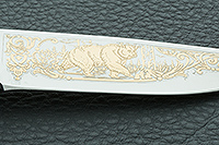 Нож Малек-2 береста, 95х18, алюминий : фото 8