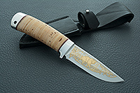 Нож Малек-2 береста, 95х18, алюминий : фото 10