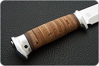 Нож Домбай береста, алюминий, без золочения : фото 3