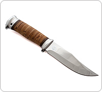 Нож Домбай береста, алюминий, без золочения : фото 7