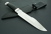 Нож СН-2 наборная кожа, 95х18, алюминий : фото 9