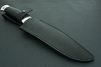 Нож СН-2 наборная кожа, 95х18, алюминий : фото 10