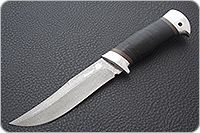 Нож Марал наборная кожа, дамаск, алюминий : фото 2