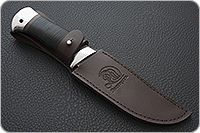 Нож Марал наборная кожа, дамаск, алюминий : фото 9