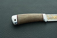 Нож Малек-2 орех, 95х18, алюминий : фото 5