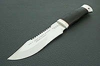 Нож Тайга граб - черное дерево, 95х18, алюминий : фото 2