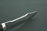 Нож Тайга граб - черное дерево, 95х18, алюминий : фото 8