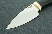 Нож Утес наборная кожа, 95х18, латунь : фото 3