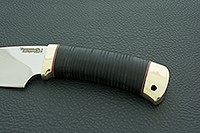 Нож Утес наборная кожа, 95х18, латунь : фото 6