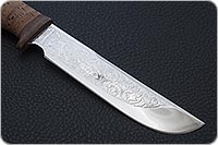 Нож Медвежий-2 береста, 95х18, текстолит : фото 4