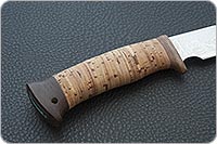 Нож Медвежий-2 береста, 95х18, текстолит : фото 5