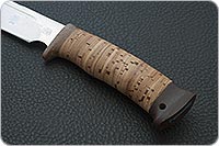 Нож Медвежий-2 береста, 95х18, текстолит : фото 6