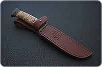 Нож Медвежий-2 береста, 95х18, текстолит : фото 9