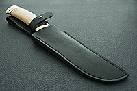 Нож Таежный-2 кап березовый, 95х18, латунь : фото 8