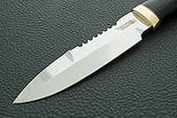 Нож Спас-1 наборная кожа, 95х18, латунь : фото 3