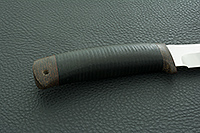 Нож Fox-1 (Фокс-1)  наборная кожа, 95х18, текстолит : фото 5