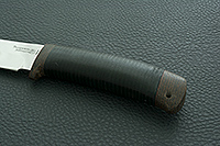 Нож Fox-1 (Фокс-1)  наборная кожа, 95х18, текстолит : фото 6