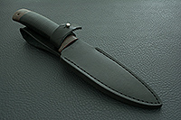 Нож Fox-1 (Фокс-1)  наборная кожа, 95х18, текстолит : фото 11