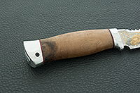 Нож Катран орех, 95х18, алюминий : фото 5