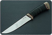 Нож Пикник наборная кожа, 95х18, текстолит : фото 2