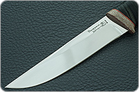 Нож Пикник наборная кожа, 95х18, текстолит : фото 3