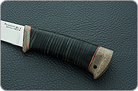 Нож Пикник наборная кожа, 95х18, текстолит : фото 6