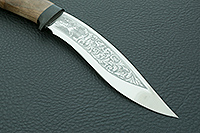 Нож Ермак орех, 95х18, текстолит : фото 4