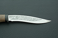 Нож Ермак орех, 95х18, текстолит : фото 7