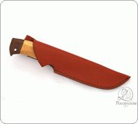 Нож Эдельвейс орех, эи-107, текстолит : фото 2