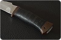 Нож Русский-3 наборная кожа, 95х18, текстолит : фото 6