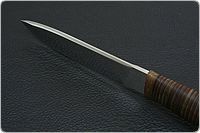 Нож Fox-2 (Фокс-2)  наборная кожа, 95х18, текстолит : фото 8