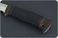 Нож Вепрь-2 наборная кожа, 95х18, текстолит : фото 6