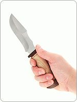 Нож Енот орех, 95х18, текстолит : фото 5