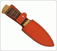 Нож Кадет наборная кожа, 95х18, текстолит : фото 2