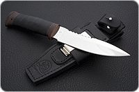 Нож Спас-2 наборная кожа, 95х18, текстолит : фото 7