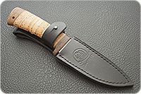 Нож Мангуст береста, 95х18, текстолит : фото 10