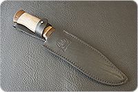 Нож СН-2 орех, 95х18, текстолит : фото 8