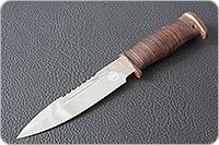 Нож Спас-4 наборная кожа, эи-107, текстолит : фото 2