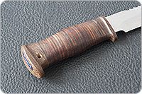 Нож Спас-4 наборная кожа, эи-107, текстолит : фото 5