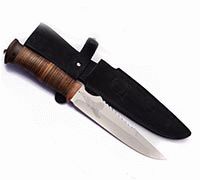 Нож Федерал наборная кожа, 95х18, текстолит : фото 2