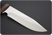 Нож Баджер наборная кожа, 95х18, текстолит : фото 4