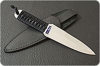 Метательный нож Боец-1 обмотка, 95х18, цельнометаллический : фото 5