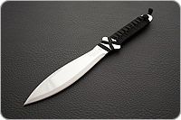 Метательный нож Удар обмотка, 95х18, цельнометаллический : фото 2