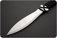 Метательный нож Удар обмотка, 95х18, цельнометаллический : фото 3