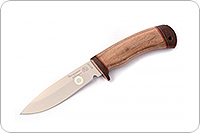 Нож Грибник орех, 95х18, текстолит : фото 2