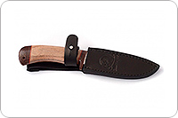 Нож Грибник орех, 95х18, текстолит : фото 5