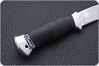 Нож Дикси наборная кожа, 95х18, алюминий : фото 5